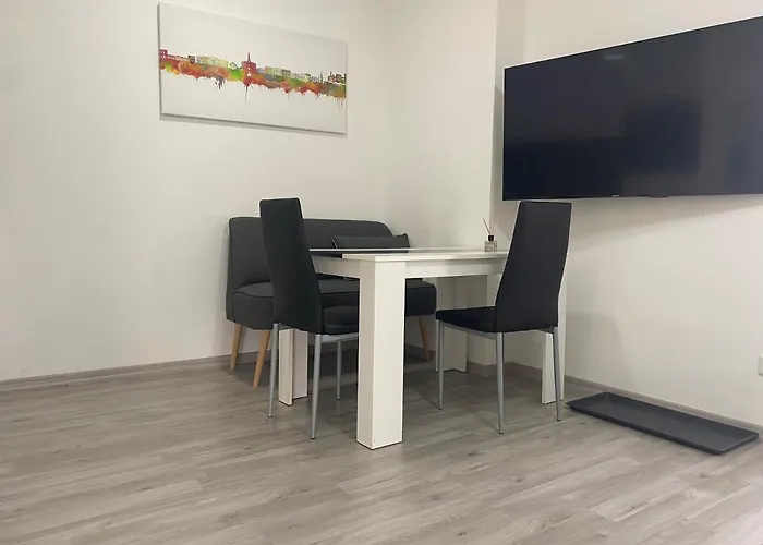 Urbanes, Modernes Apartment Mit Parkplatz