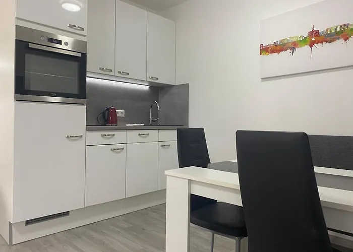 Urbanes, Modernes Apartment Mit Parkplatz